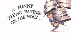 A Funny Thing Happened on the Way to the Forum logo
