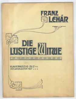 Logo van Die lustige Witwe