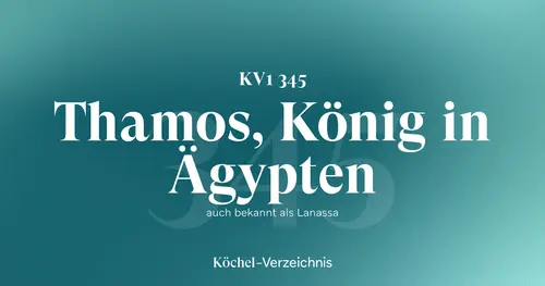Logotipo de Thamos, König in Ägypten