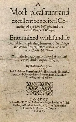 The Merry Wives of Windsor logo