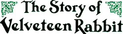 The Story of Velveteen Rabbit logo