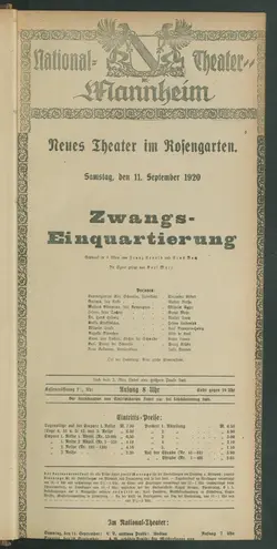 Zwangseinquartierung logo