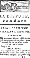 Logo : La Dispute